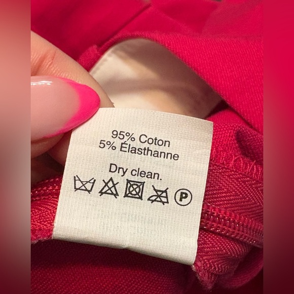 J. Crew Stretch Winnie Pant City Fit Pink Straight Leg Pants size 8P NWT - Picture 8 of 16